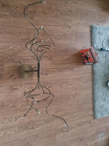 Hanglamp met 10 kelkjes