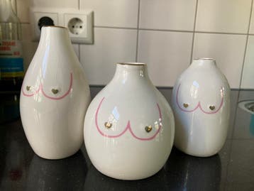 Set van 3 vaasjes - gratis