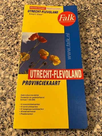 Falk Provinciekaart Utrecht-Flevoland (nieuw)