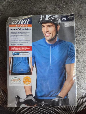 Crivit Wielren-shirt en Jack (M) - Nieuw, gratis af te halen