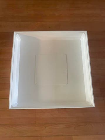 GRATIS - Lekbak voor onder wasmachine