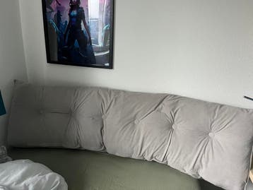 Leunkussen/rugkussen voor op bed.