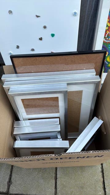 Diverse maten fotolijsten