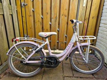 Meisjesfiets 20 inch, roze, batavus