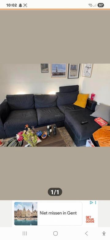 Bank. Ikea voor zaterdag ophalen als't kan