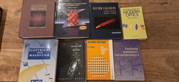 Studieboeken Natuurkunde WO