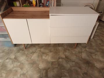 Keuken kast met lades en deuren