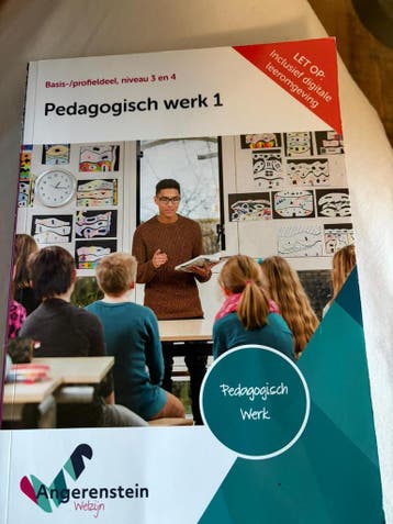 Pedagogisch werk 1 - Basis-/profieldeel niveau 3 en 4