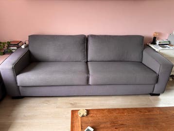 Bank grijs, 255 breed GRATIS