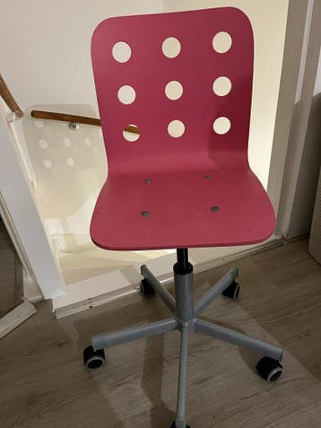 Bureaustoel (kind)  roze - gratis af te halen
