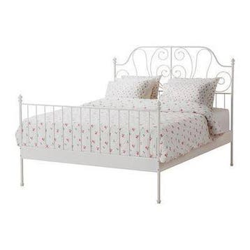 Ikea leirvik 140x200 spijlen bed
