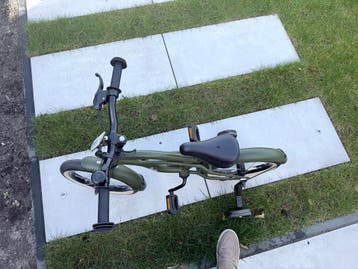 Nogan Harley 16 inch kinderfiets