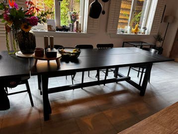 GRATIS! IKEA Nordviken eettafel en stoelen