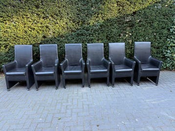 Eettafelstoelen zes stuks