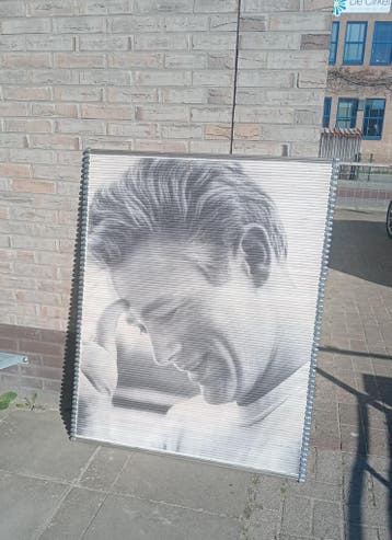 Gratis leuke kunstwerk van James Dean