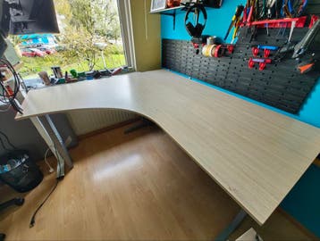 Hoekbureau 160x180cm