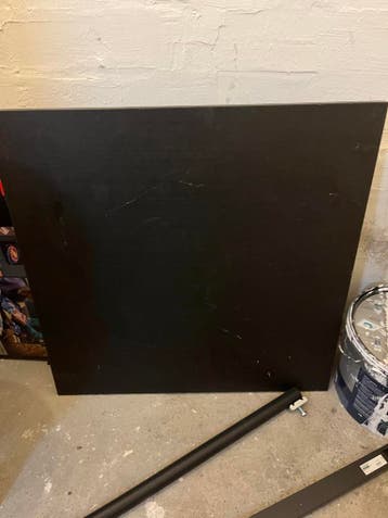 IKEA SANDSBERG eettafel zwart