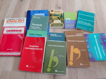 Studieboeken Duits en Engels