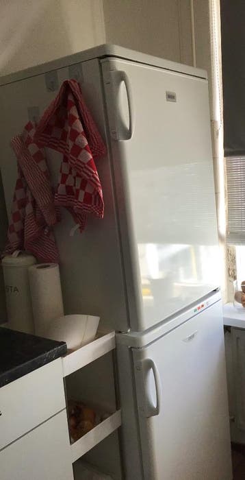 Tafelmodel koelkast en vriezer