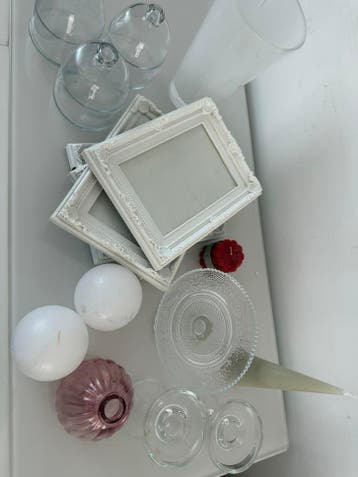 Glas werk kaarsen etc grais ophalen