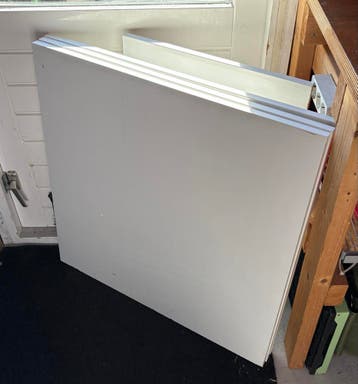 Afdekking knieschotten