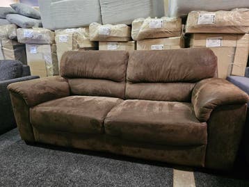 2 zits Microvezel bruin