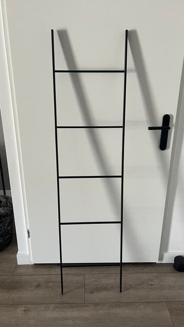 Decoratie rekje  zwart metaal