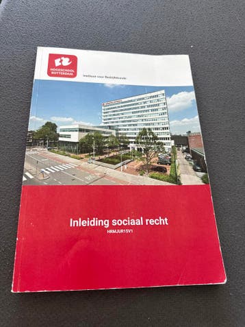 Inleiding Sociaal Recht - Hogeschool Rotterdam