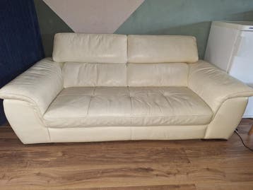 LEREN BANK VERSTELBAAR 3 ZITS