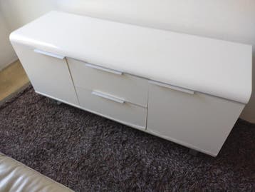 Hoogglans wit tv meubel - opknapper
