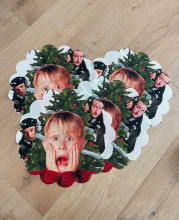 Onderzetters home alone kerst