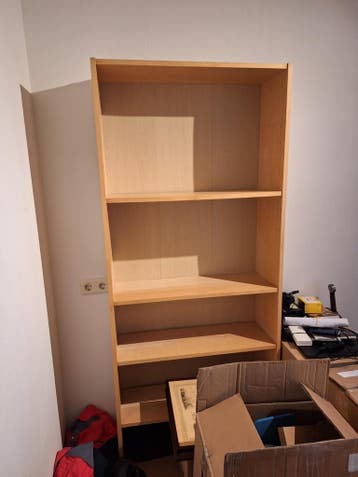 Billy boekenkast eikenhout gratis opahalen