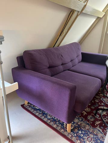 Gratis bank zo goed als nieuw (zelf tillen)