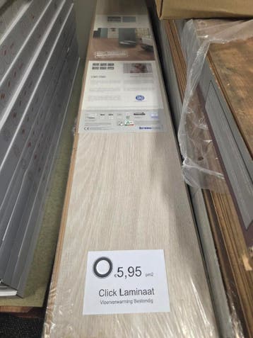 gratis ter afhaal Zoom 18 circa 14 m2 laminaat