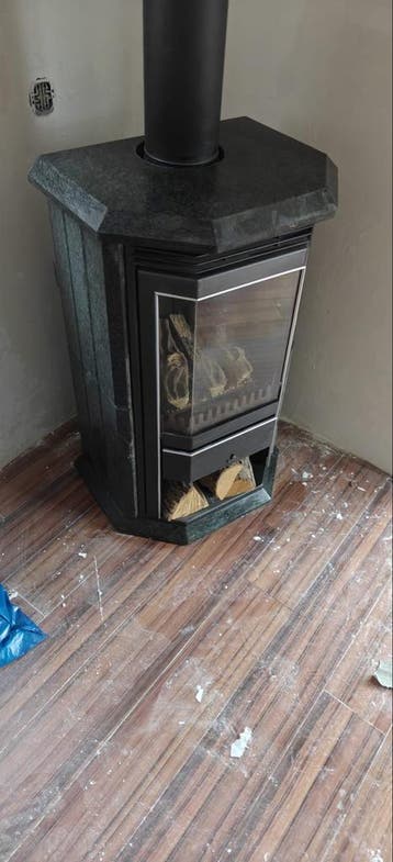 Gratis af te halen gaskachel