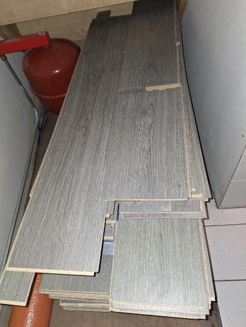 Grijs laminaat gratis