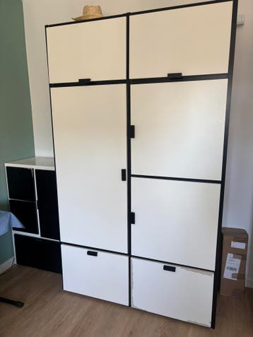 GRATIS OPHALEN zsm: Twee IKEA Odda kasten