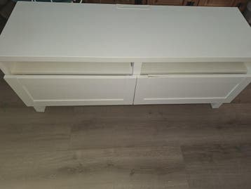 Wit TV meubel met opbergruimte gratis af te halen