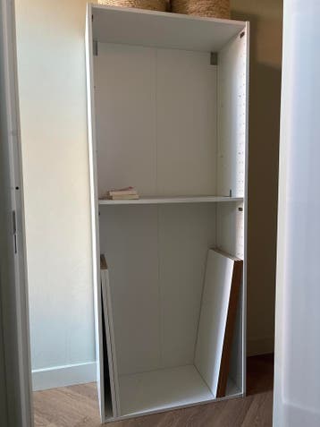 Pax kast met deuren en planken