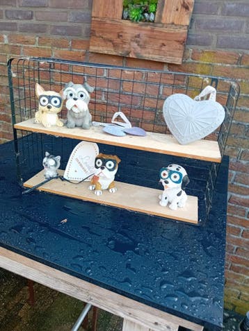 Gratis schapje met decoraties