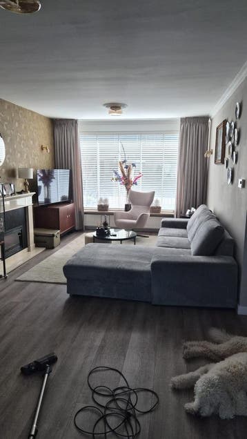 Hoekbank...in gebruikte staat.