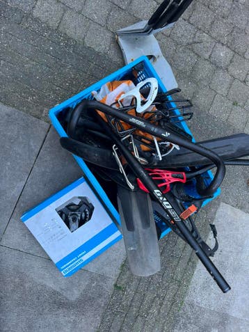 Fietsonderdelen gratis af te halen