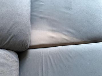 Comfortabele Hoekbank - Grijs - Gebruikt