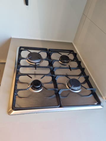 Whirlpool inbouw gasfornuis met elektrische oven