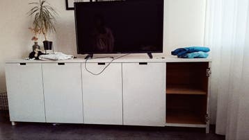 Massief houten meubel