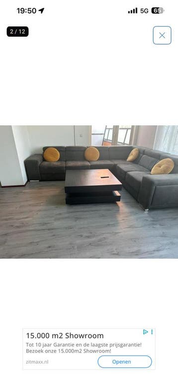 Gratis af te halen salontafel en eettafel