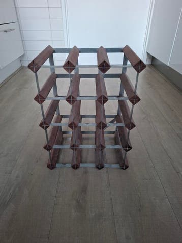 Wijnrek voor 12 flessen