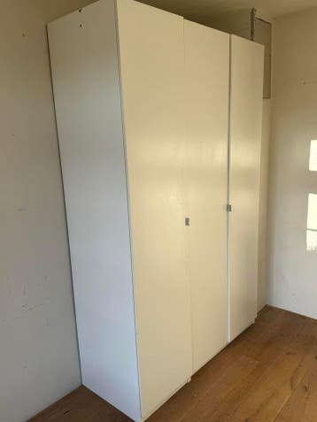 Hoge PAX kast 236x150cm - Gebruikt, direct ophalen
