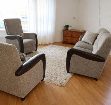 Gratis bankstel! Oerdegelijk en 100% goed.