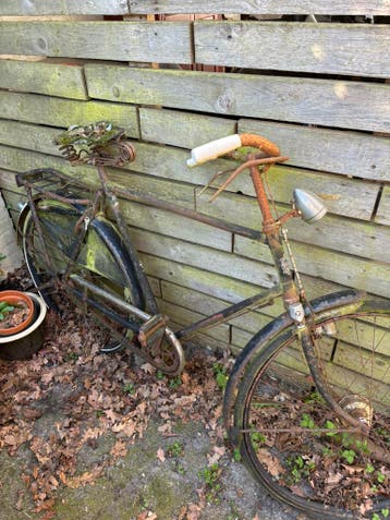 Fiets van meer dan 50 jaar oud